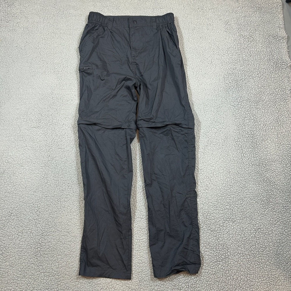 Akini Men's Convertible Pants Black‎ Medium Cotton Nylon Spandex Hiking Outdoor